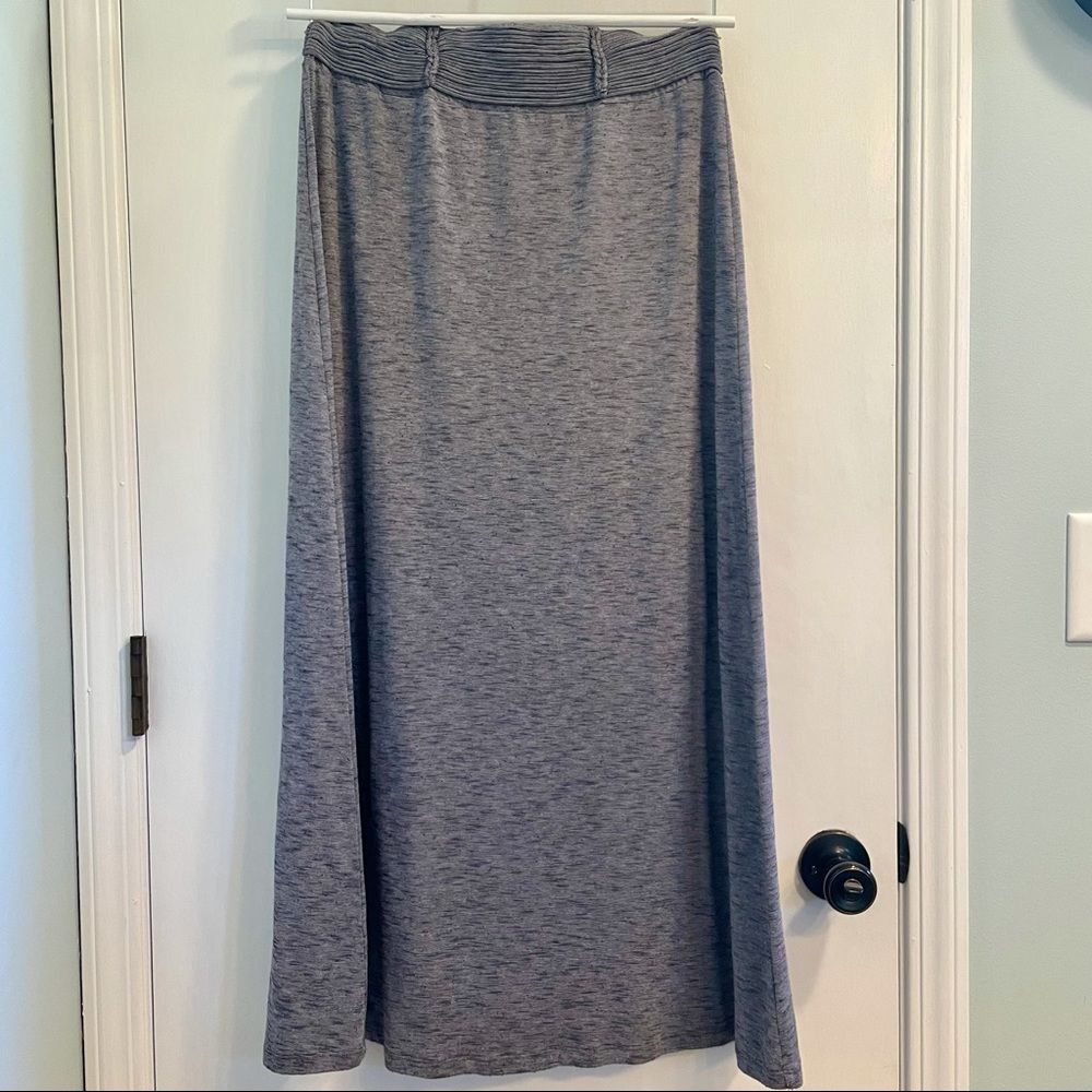 Cato Maxi Skirt | Grey | Good Condition | Small | Poly Rayon Spandex Blend